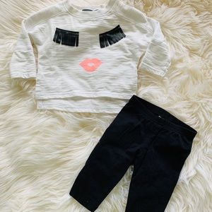 Koala KIK Top 3/6M & Jumping Beans Leggings 6M